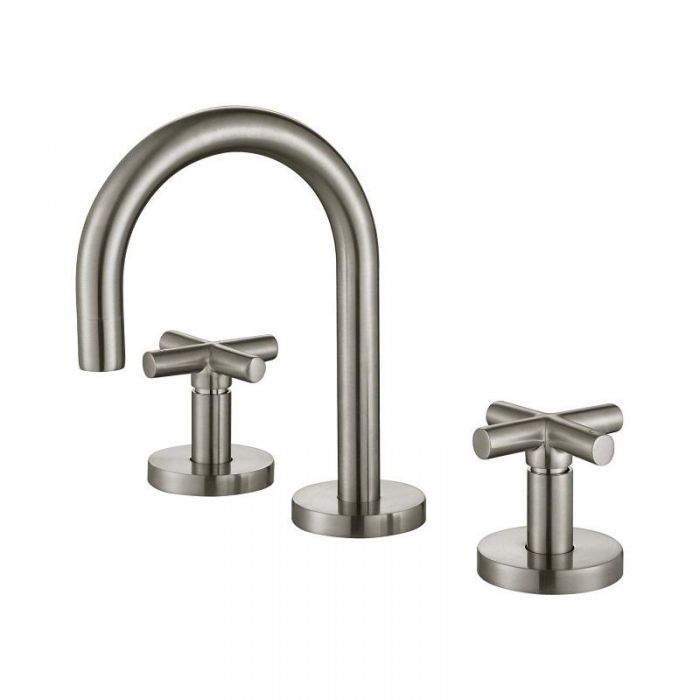 Modern National Ryker Brushed Nickel Basin Set