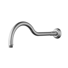 ACL Clasico Horizontal 400mm Shower Arm - Brushed Nickel