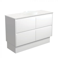Fienza 1200mm Reba Semi Inset Bianca Amato Kickboard Vanity