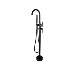 Inspire Pavia Floor Standing Bath Filler Mixer Matte Black