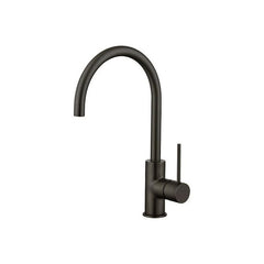 Inspire Roul Gooseneck Sink Mixer Gun Metal