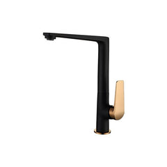 Inspire Zevio Sink Mixer Matte Black and Rose Gold