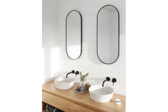 Fino Round 382 Above Counter Basin - Gloss White