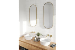 Fino Round 382 Above Counter Basin - Matte White