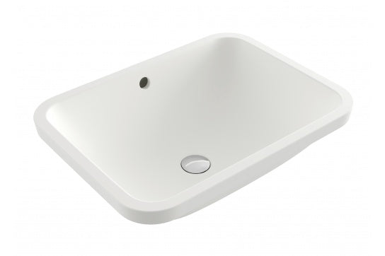 Fino 55 x 41 Under Counter Basin - Matte White