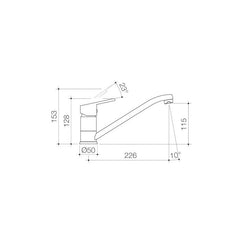 Stylus Flame Sink Mixer