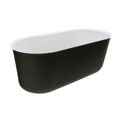 Fienza Windsor 1500mm, 1700mm Freestanding Bath - Matte Black