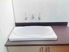 Baby Bath 80 x 45 Acrylic  White Gloss