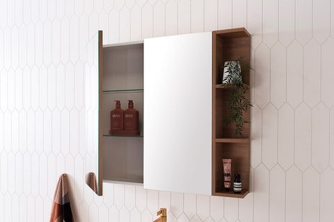 Adp Glacier Shelf Mirrored Cabinet 900