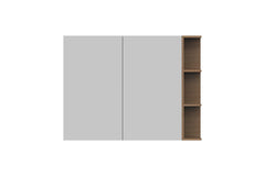 Adp Glacier Shelf Mirrored Cabinet 1050