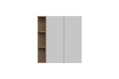 Adp Glacier Shelf Mirrored Cabinet 750