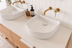 Adp Arch Fluted Above Counter Basin