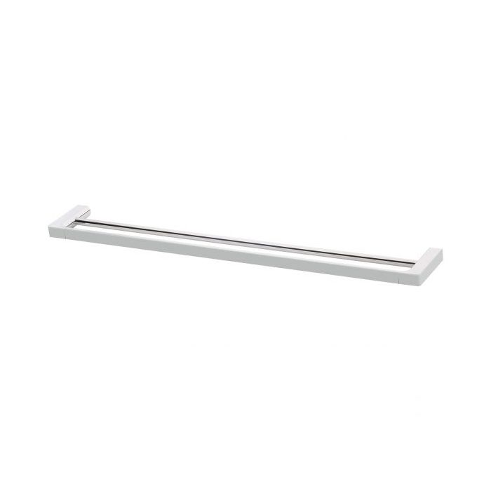 Phoenix Gloss Double Towel Rail 800mm - Chrome