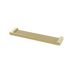 Phoenix Gloss Shower Shelf - Brushed Gold