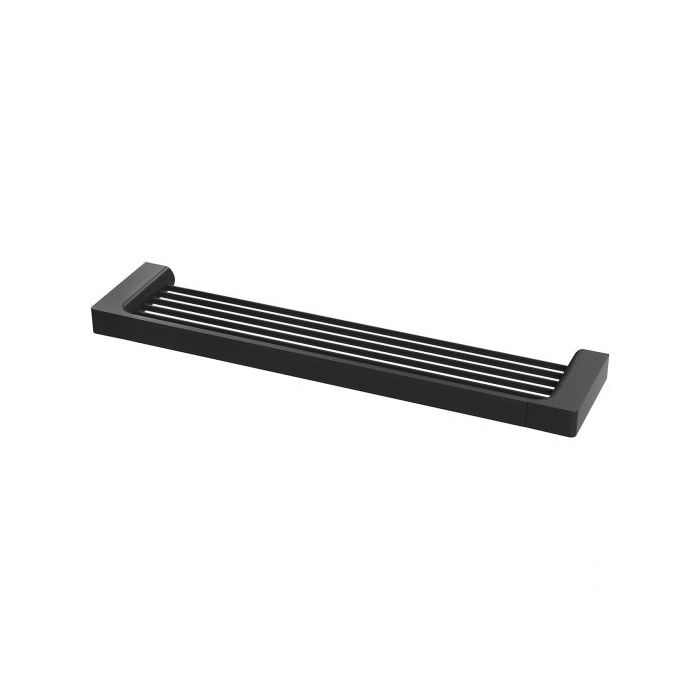 Phoenix Gloss Shower Shelf - Matte Black