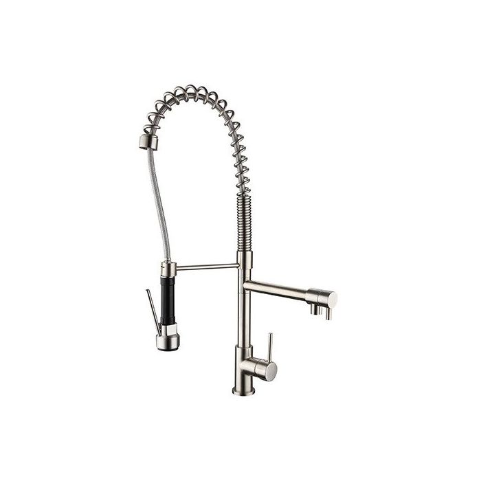 Modern National Halo Multifunctional Sink Mixer Brushed Nickel