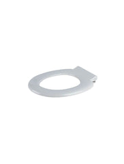 Haron Melrose White Toilet Seat With Locking Buffers Top & Bottom Fix Hinges TS-775