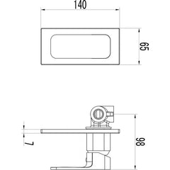 Ikon Seto Shower Mixer Chrome