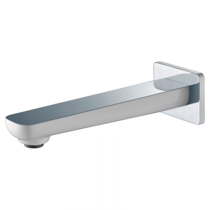 Ikon Seto Bath Spout White and Chrome