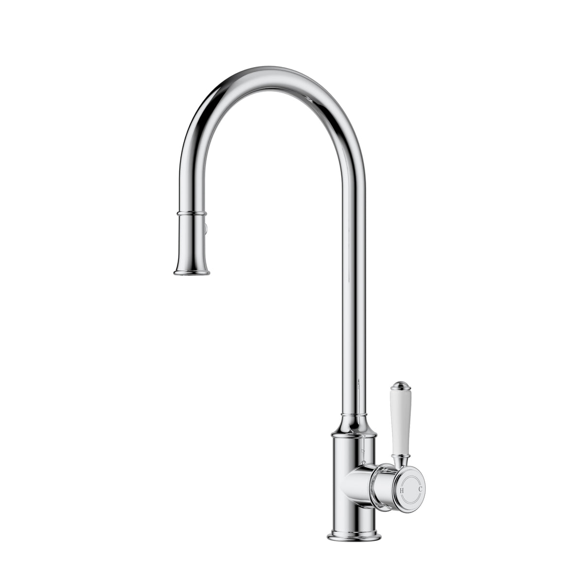 ACL Clasico Sink Mixer Pull-out with Ceramic Handle - Chrome