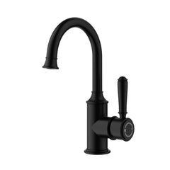 ACL Clasico Basin Mixer Gooseneck - Matte Black