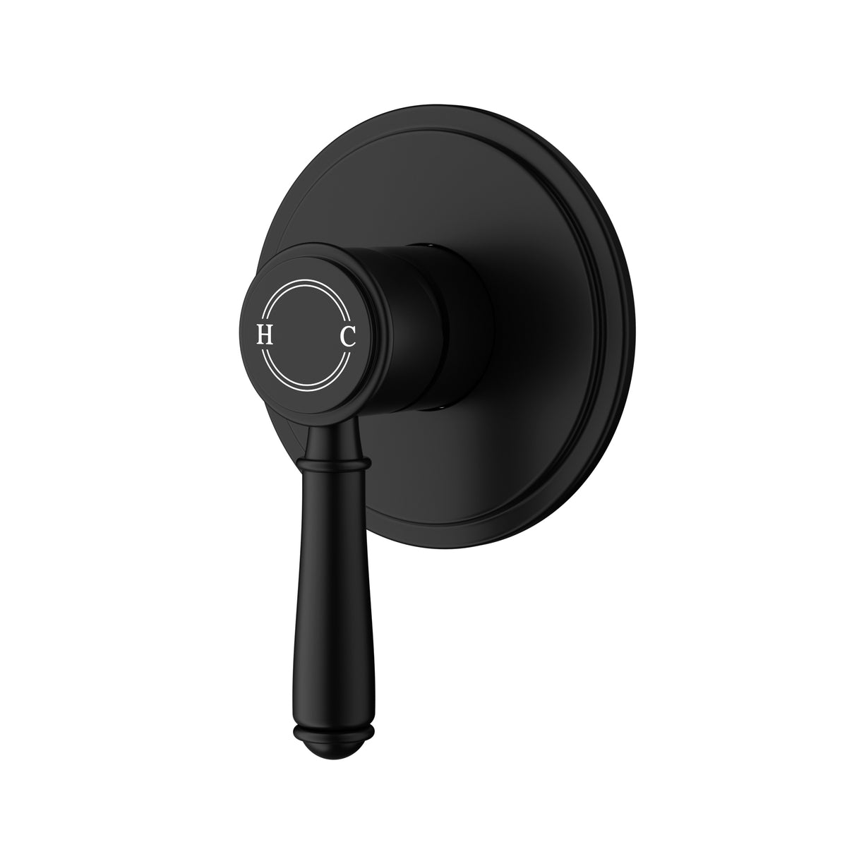 ACL Clasico Wall Mixer - Matte Black