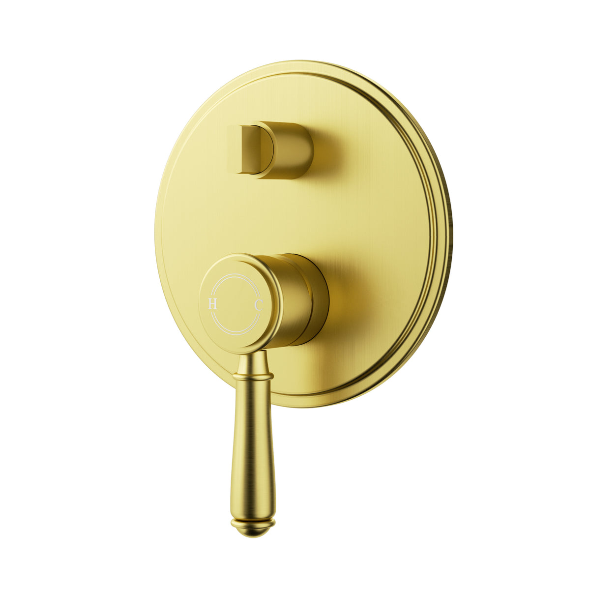 ACL Clasico Wall Mixer Diverter - Brushed Gold