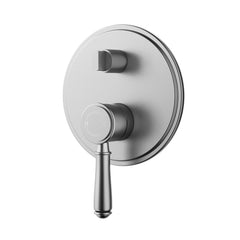 ACL Clasico Wall Mixer Diverter - Brushed Nickel