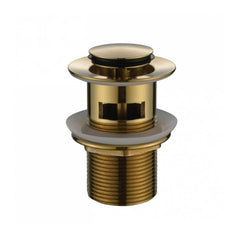 Modern National 32mm Brushed Bronze Plug and Waste Overflow