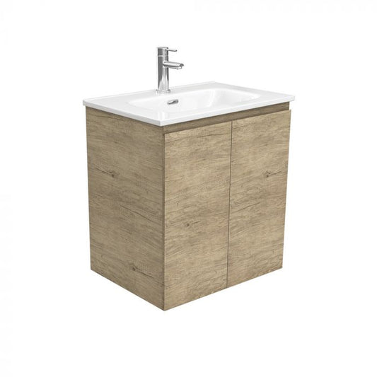Fienza 600mm Joli Wall Hung Vanity - Scandi Oak