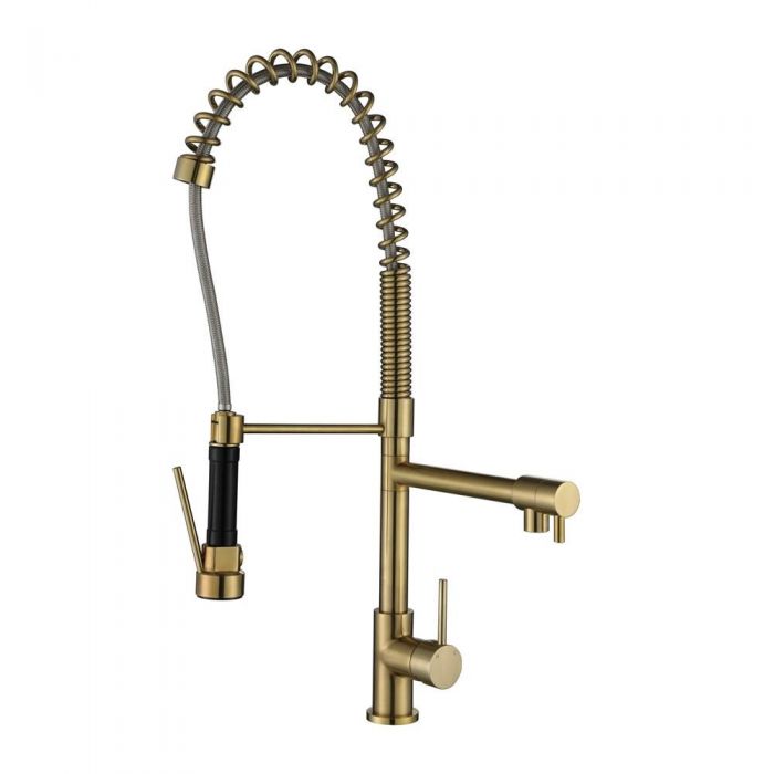 Modern National Halo Multifunctional Sink Mixer Brushed Bronze