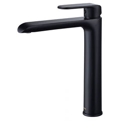 Ikon Kara High Rise Basin Mixer Matt Black