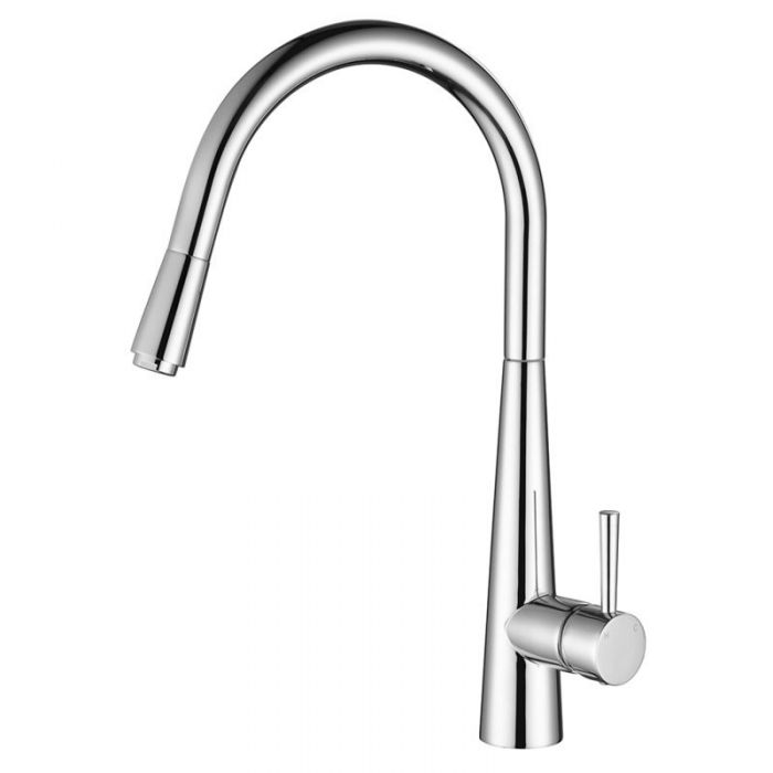 Modern National Kasper Pull Out Sink Mixer Chrome