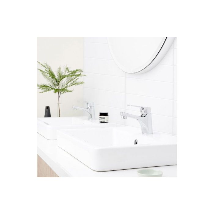 Dorf Kip Basin Mixer Chrome
