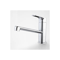 Dorf Kip Sink Mixer Chrome and Black