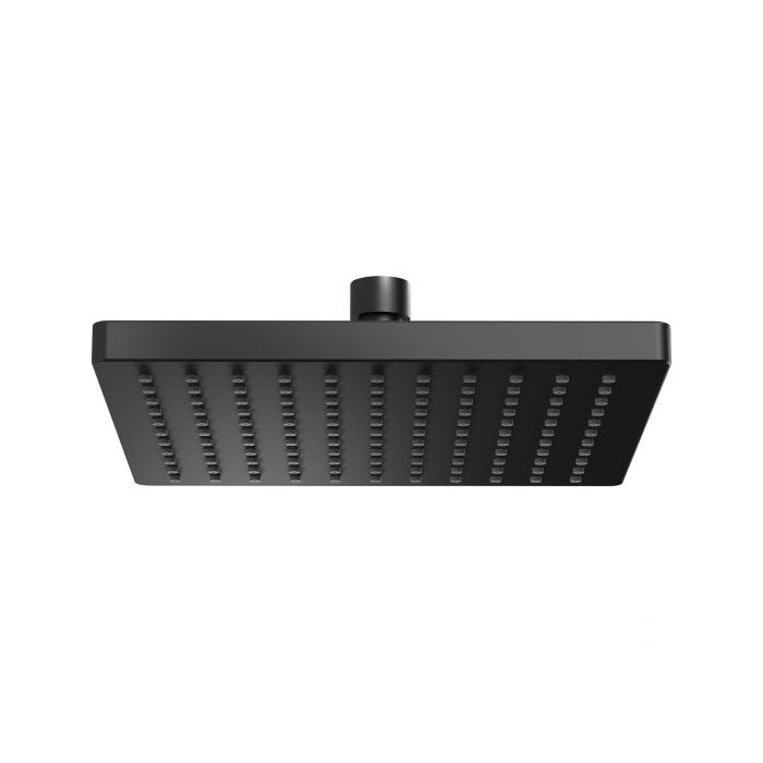 Phoenix Lexi Shower Rose 200mm Square Matte Black