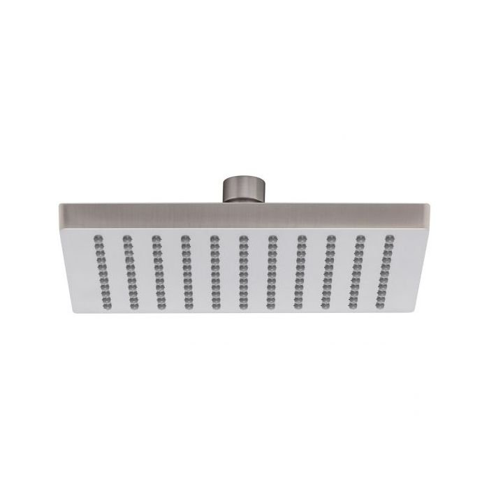 Phoenix Lexi Shower Rose 200mm Square Brushed Nickel