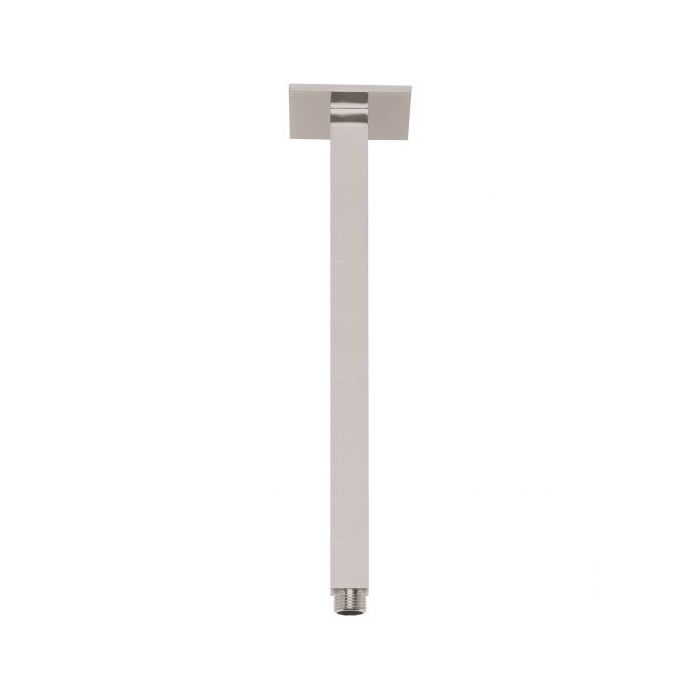 Phoenix Lexi 450mm Ceiling Arm Square Brushed Nickel