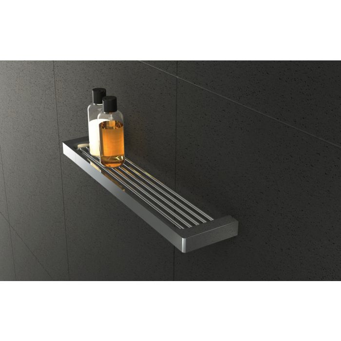 Phoenix Gloss Shower Shelf - Chrome