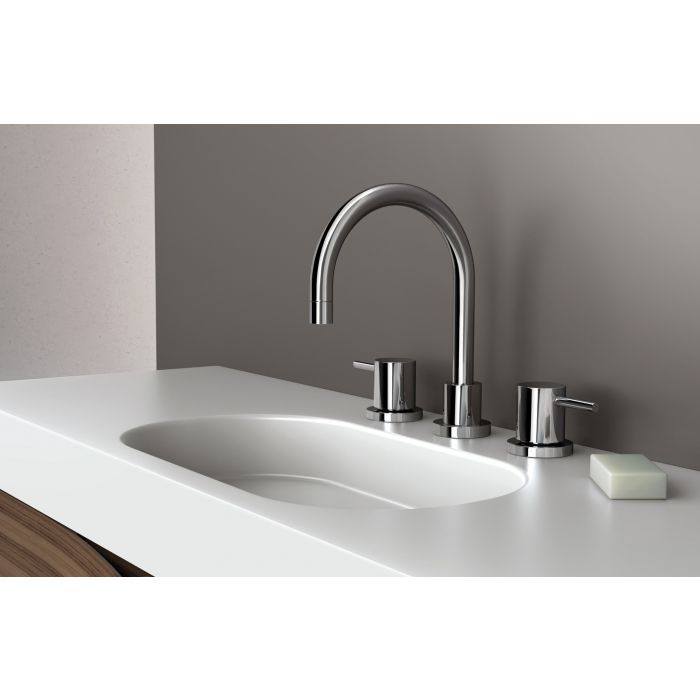 Phoenix Vivid Lever Basin Set Swivel Gooseneck
