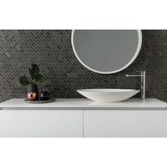 Phoenix Vivid Slimline Oval Vessel Basin Mixer Chrome