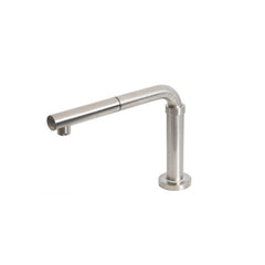 Linsol Domena Telescopic Pull Out Mixer Brushed Stainless Steel