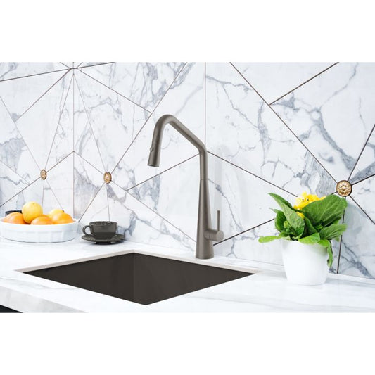 Linsol Elias Pull Out Sink Mixer Gun Metal