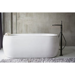 Linsol Emily Freestanding Bath Filler Matte Black