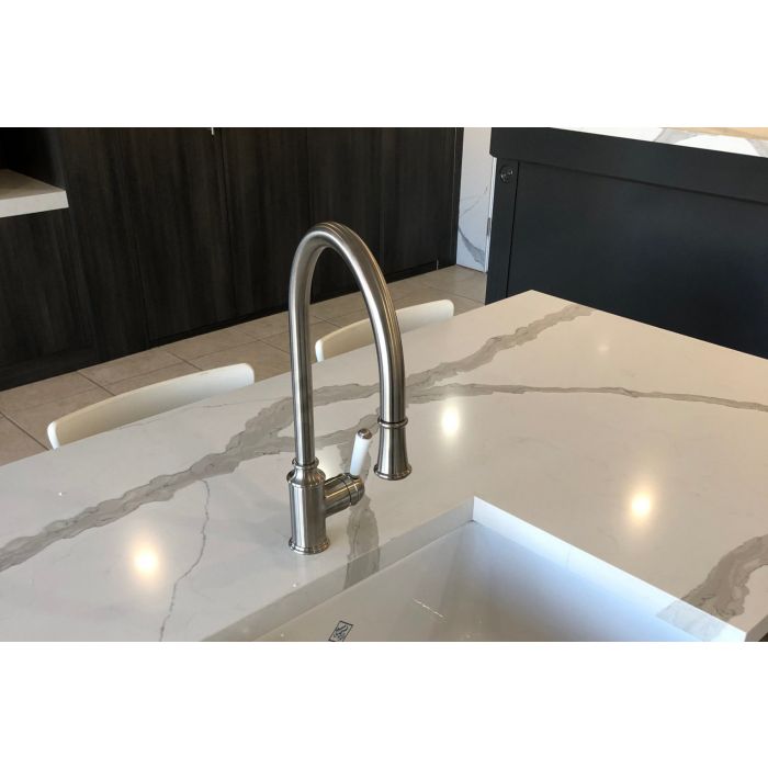 Linsol Tommy Pull Down Sink Mixer Brushed Nickel