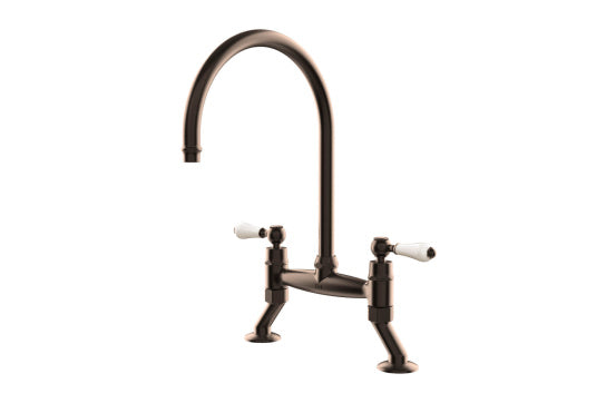 Ludlow Bridge Mixer Tap - English Bronze
