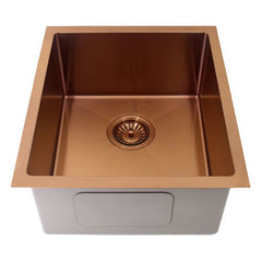 Modern National Rectangle Kitchen Sink Copper