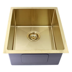 Modern National Rectangle Kitchen Sink Gold