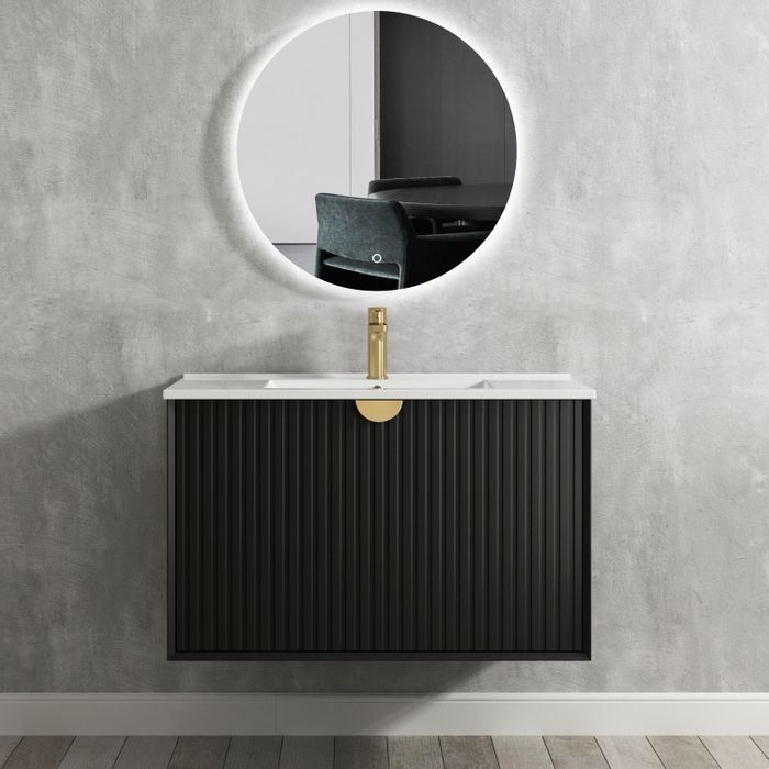 Otti 900mm Marlo CABINET ONLY Matte Black