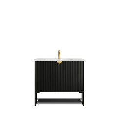 Otti 900mm Marlo CABINET ONLY Matte Black